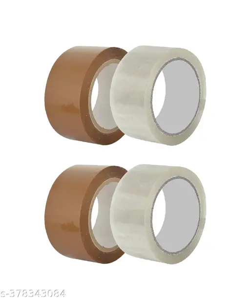 Brown & White Packaging Tape – Industrial-Grade Adhesive Tapes for Secure, Professional Packaging - Image 4